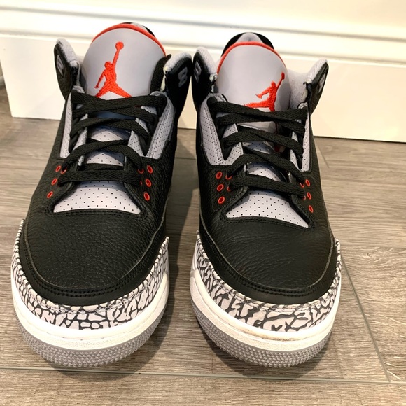 men's air jordan 3 retro og black cement